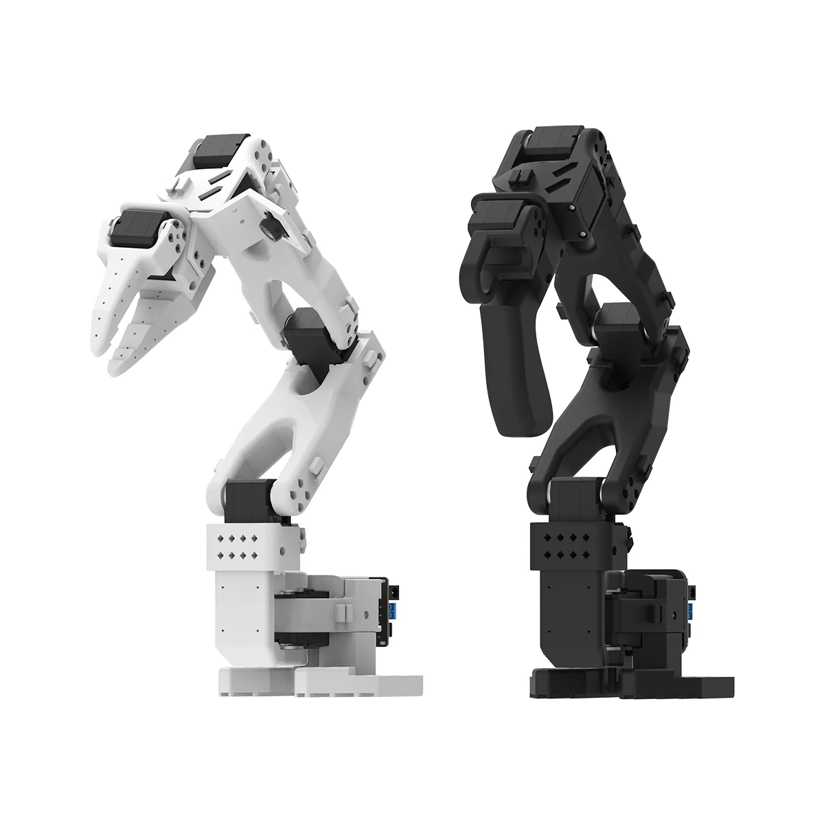 Hiwonder SO-ARM101 leader and follower robot arms in manufacturer product imagery